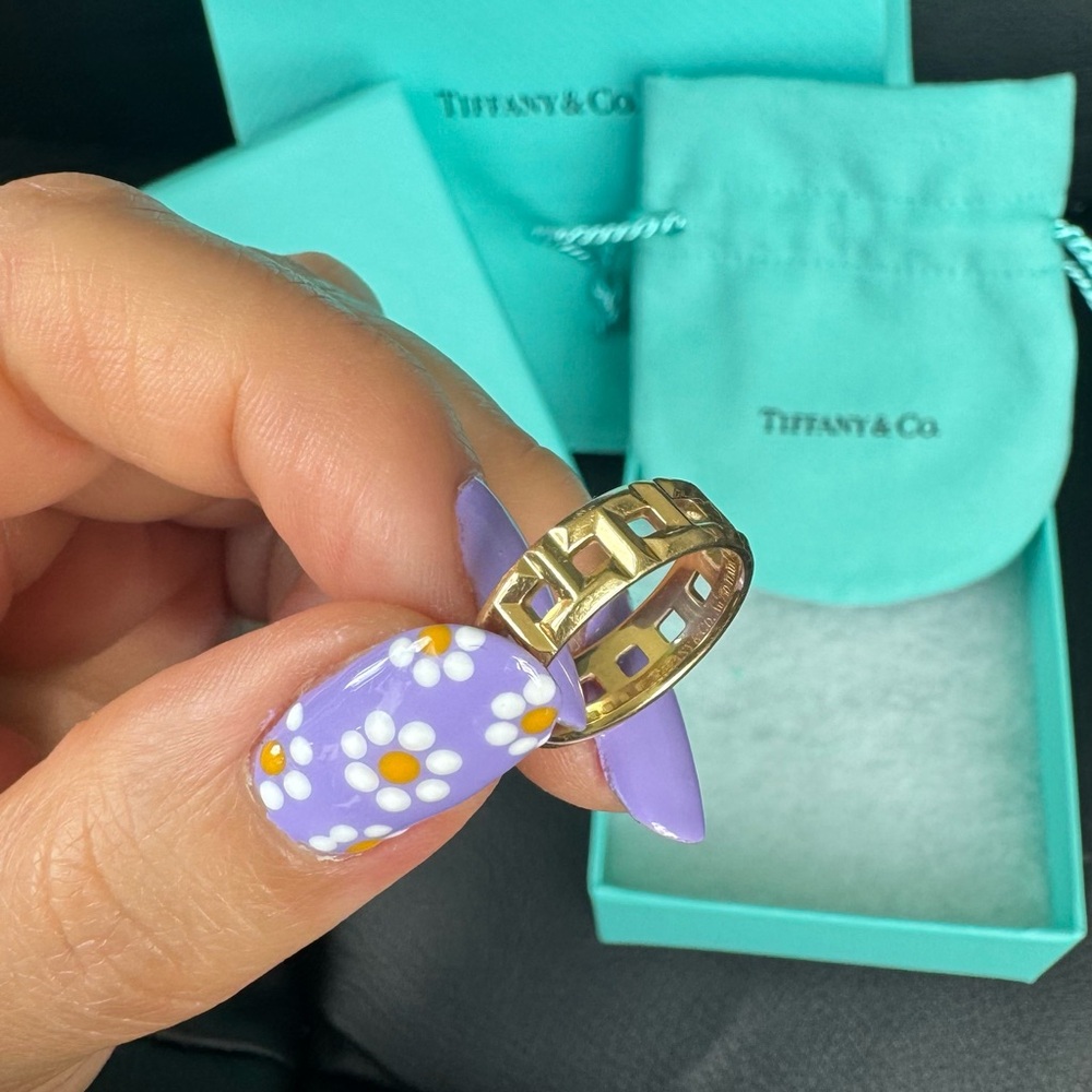 Tiffany & Co. Gold Openwork Ring